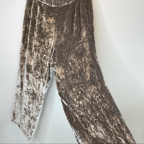 Vintage Talbots Collection Crushed Velvet Pants Silk Blend - Picture 6 of 11